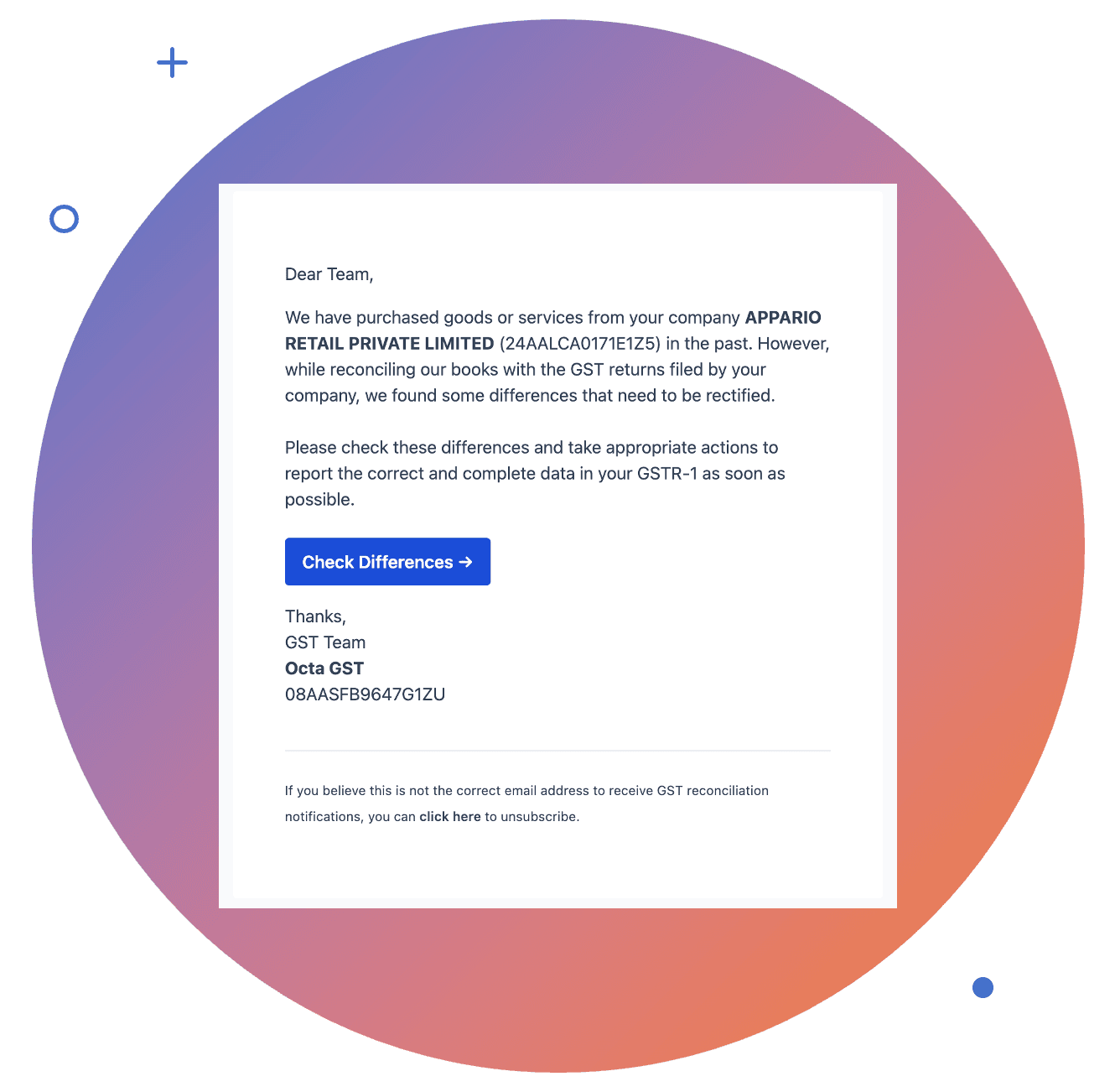 Emails to Suppliers
