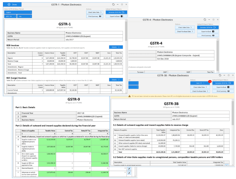 Prepare Accurate GST Returns