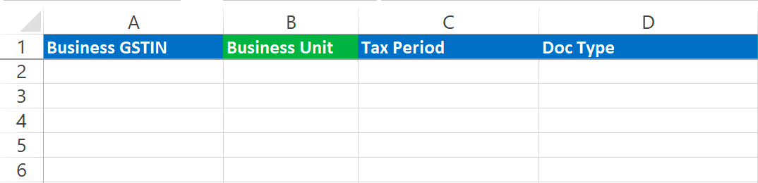 Import formats