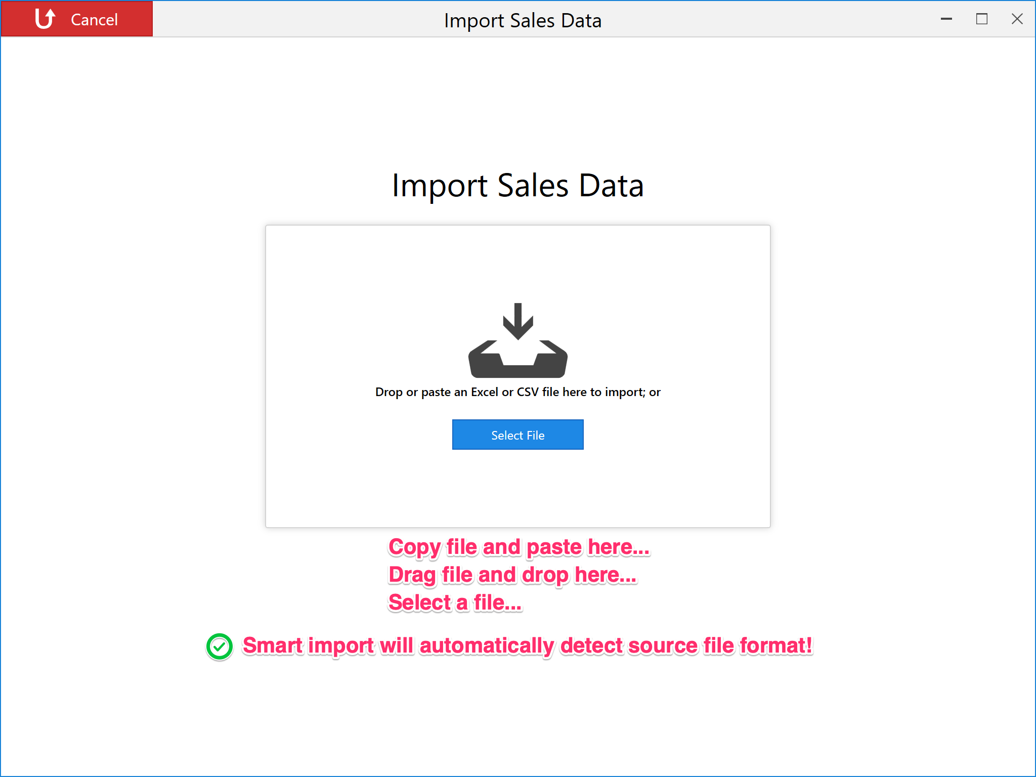 Smart Import