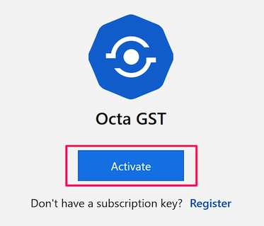 Octa GST Activation